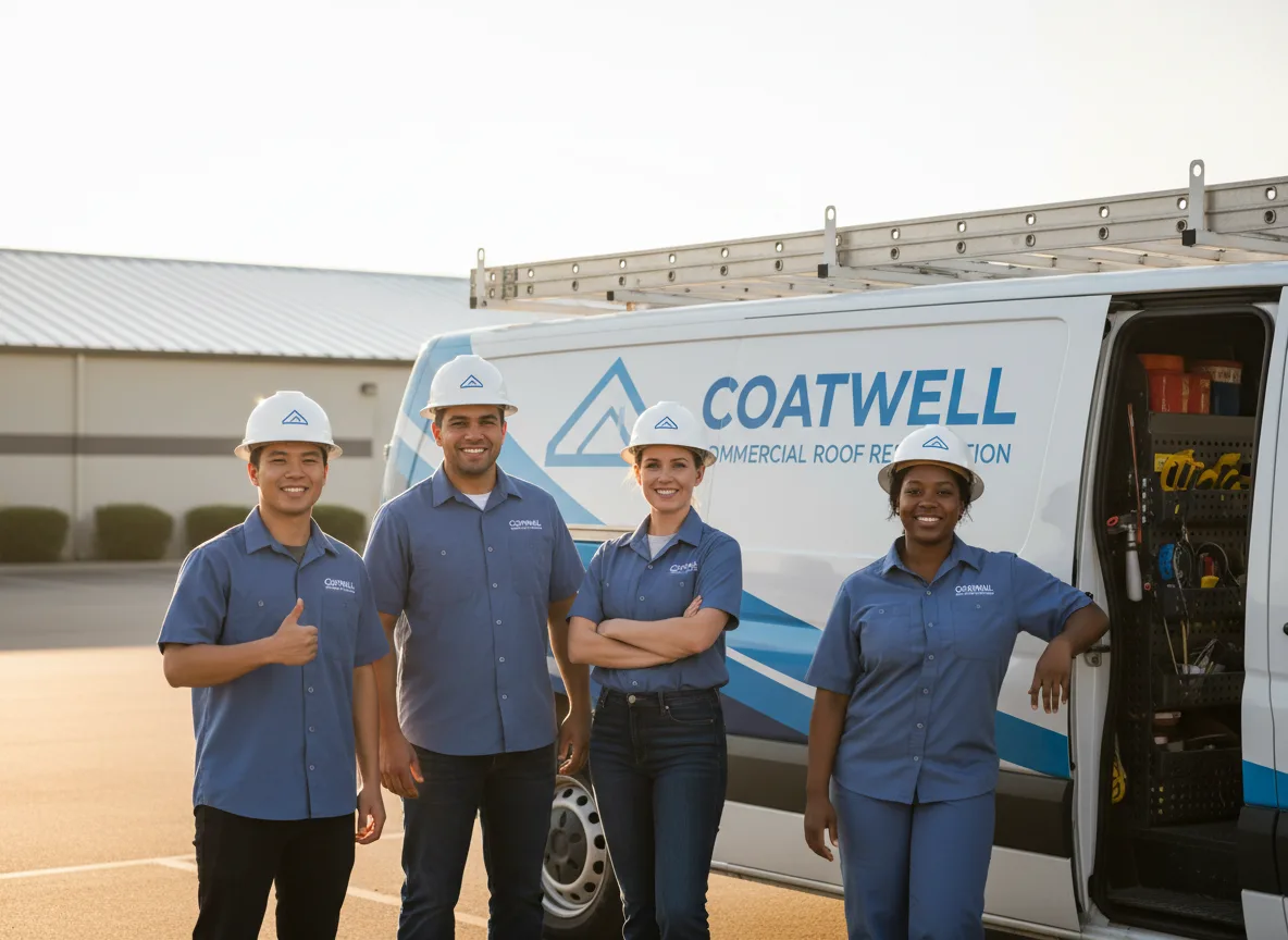 Commercial roof coating company in Belpre, OH